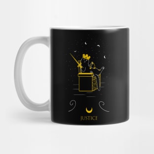 Justice - Tarot Cats Mug